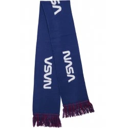 Шал в син цвят Mister Tee NASA