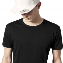 Шапка с козирка в бяло Melton Wool Snapback