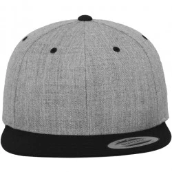 Сива шапка с козирка в черно Mister Tee Classic Snapback 2-Tone 