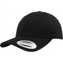 Шапка с козирка в черно Curved Classic Snapback