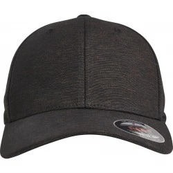 Шапка с козирка в черно Flexfit Natural Melange 
