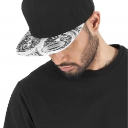 Шапка с козирка в черно Sun King Snapback 