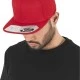 Шапка с козирка в червено 110 Fitted Snapback, Шапки с козирка - Hoodstyle.bg