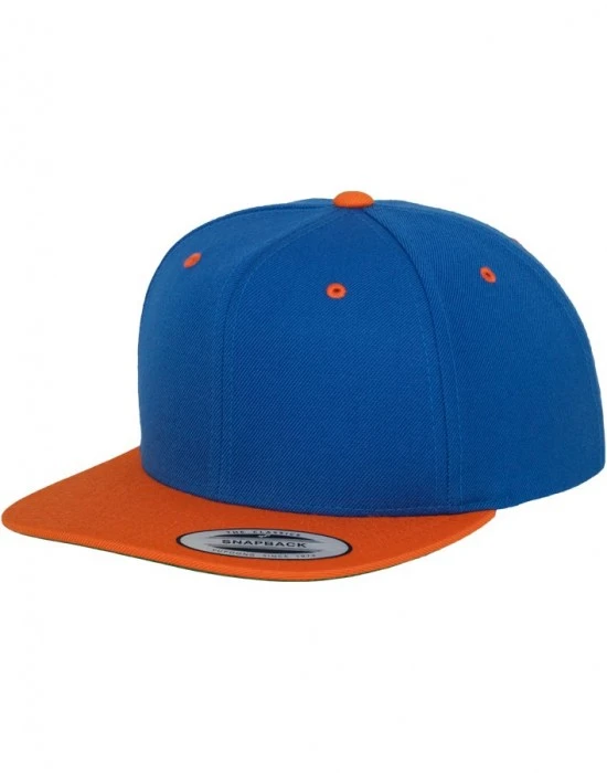 Шапка с козирка в синьо Mister Tee Classic Snapback 2-Tone, Шапки с козирка - Hoodstyle.bg