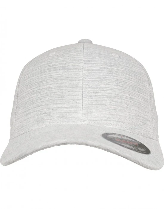 Шапка с козирка в сиво Flexfit Ivory Melange Cap, Шапки с козирка - Hoodstyle.bg