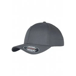 Шапка с козирка в сиво Flexfit Wooly Combed 