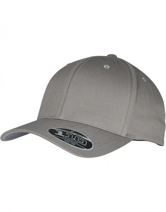 Шапка с козирка в сиво Flexfit Wooly Combed Adjustable, Шапки с козирка - Hoodstyle.bg
