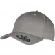Шапка с козирка в сиво Flexfit Wooly Combed Adjustable, Шапки с козирка - Hoodstyle.bg