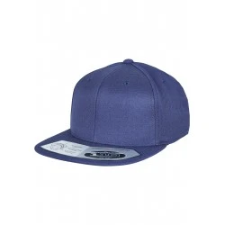 Шапка с козирка в тъмносиньо 110 Fitted Snapback 