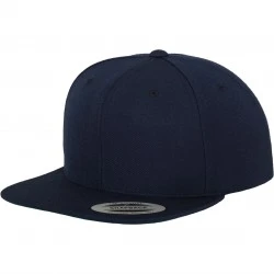 Шапка с козирка в тъмносиньо Classic Snapback