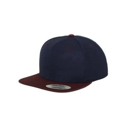 Шапка с козирка в тъмносиньо Mister Tee Classic Snapback 2-Tone 