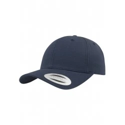 Шапка с козирка в тъмносиньо Curved Classic Snapback