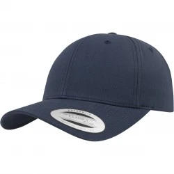 Шапка с козирка в тъмносиньо Curved Classic Snapback