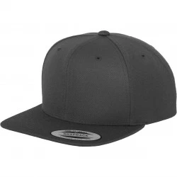 Шапка с козирка в тъмносиво Classic Snapback 