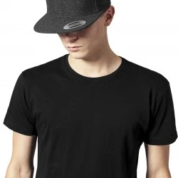 Шапка с козирка в тъмносиво Melton Wool Snapback