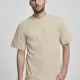 Мъжка тениска голям размер в бежово от Urban Classics, Тениски - Hoodstyle.bg