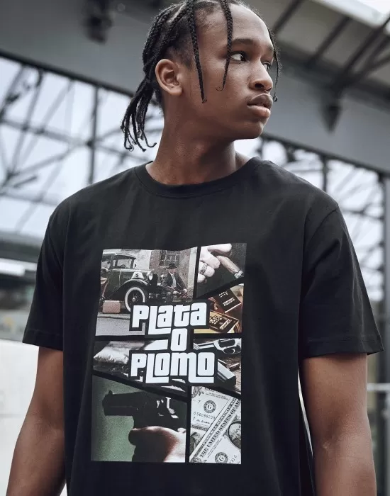 Тениска plata o plomo, Тениски - Hoodstyle.bg