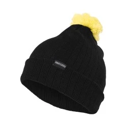 Зимна шапка бийни Urban Classics blk/yel
