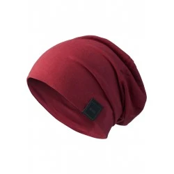 Зимна тъмночервена шапка бийни MSTRDS Beanie maroon