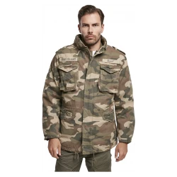 Премиум мъжко яке в камуфлаж Brandit M65 Giant light woodland