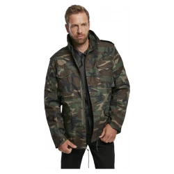 Мъжко премиум яке в камуфлаж Brandit M65 woodland