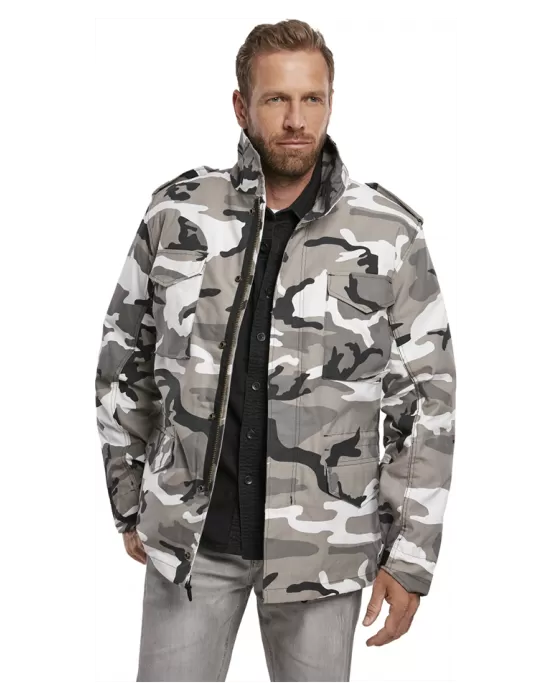 Мъжко премиум яке в светъл камуфлаж Brandit M65 urban, Зимни якета - Hoodstyle.bg