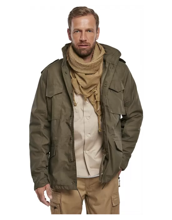 Мъжко премиум яке в цвят маслина Brandit M65, Зимни якета - Hoodstyle.bg