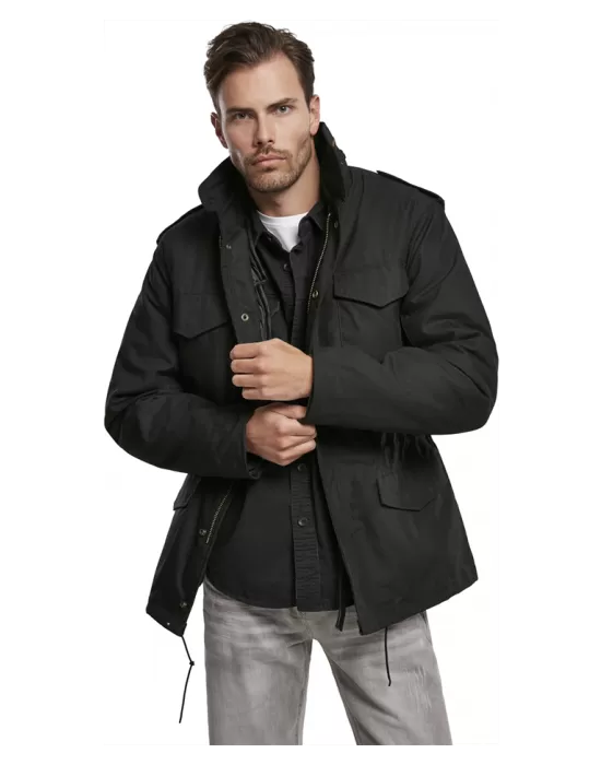 Мъжко премиум яке черно Brandit M65, Зимни якета - Hoodstyle.bg