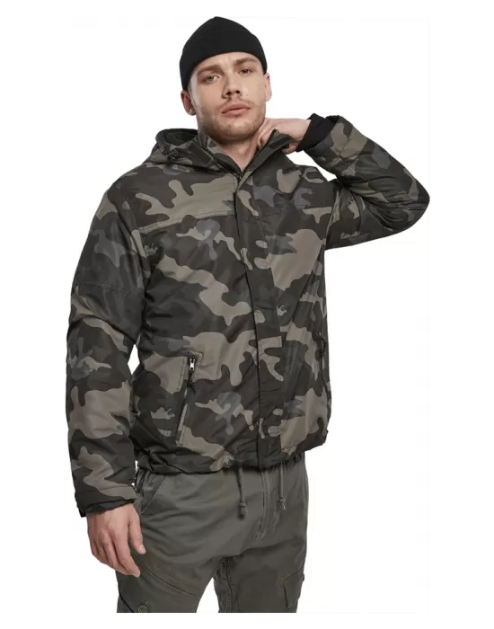 Мъжка ветровка в тъмен камуфлаж Brandit, Пролет / Есен - Hoodstyle.bg