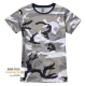 Дамска тениска в камуфлажен десен Brandit urban, Блузи и Ризи - Hoodstyle.bg