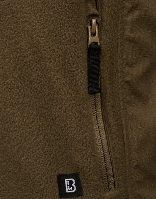 Мъжко яке в цвят камел Brandit Fleece Ripstop, Пролет / Есен - Hoodstyle.bg