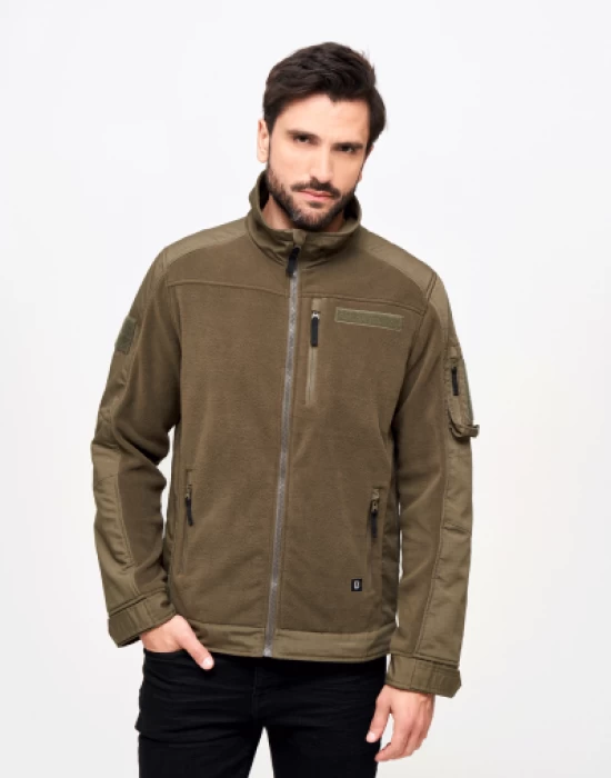Мъжко яке в цвят камел Brandit Fleece Ripstop, Пролет / Есен - Hoodstyle.bg