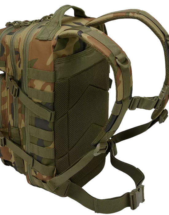 Туристическа раница в горски камуфлаж 25 л. Brandit US Cooper woodland, Раници - Hoodstyle.bg