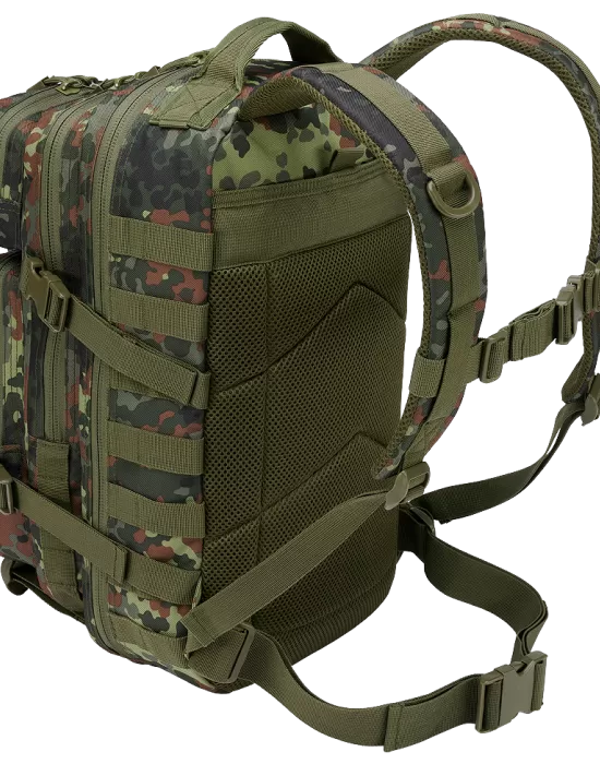 Туристическа раница в камуфлаж 25 л. Brandit US Cooper flecktarn, Раници - Hoodstyle.bg