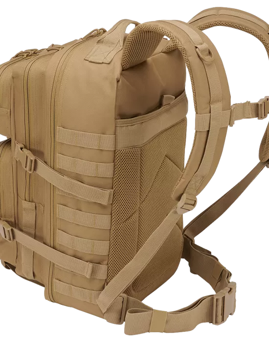 Туристическа раница в цвят камел 40 л. Brandit US Cooper Large, Раници - Hoodstyle.bg