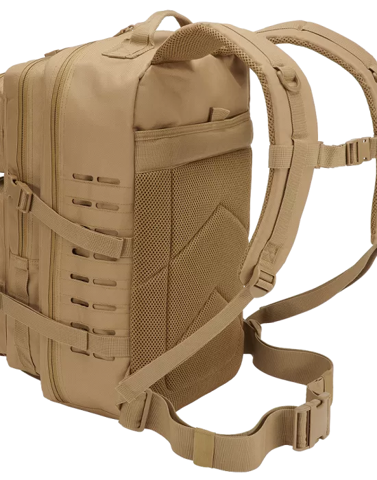 Туристическа раница цвят камел 40 л. Brandit US Lasercut, Раници - Hoodstyle.bg