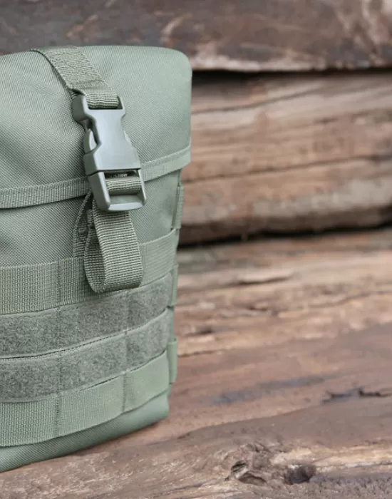 Функционален несесер в цвят маслина Brandit Molle Pouch Fire, Чанти и Раници - Hoodstyle.bg