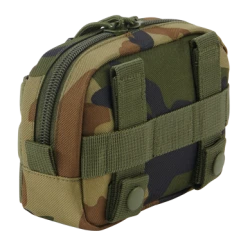 Компактен несесер в камуфлажен цвят Brandit Molle woodland