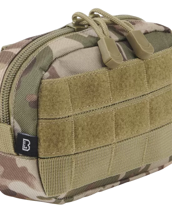 Компактен несесер в камуфлажен цвят Brandit Molle tactical camo, Чанти и Раници - Hoodstyle.bg