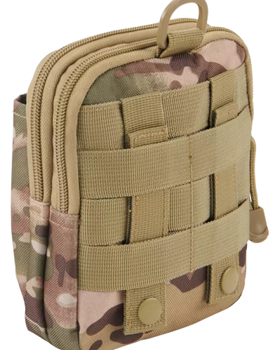 Функционална мини чанта в камуфлажен цвят Molle tactical camo, Чанти и Раници - Hoodstyle.bg
