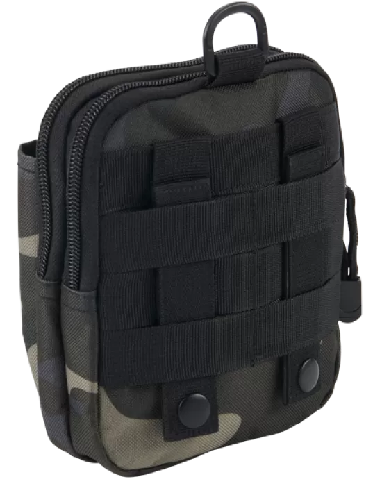 Функционална мини чанта в камуфлажен цвят Molle darkcamo, Чанти и Раници - Hoodstyle.bg
