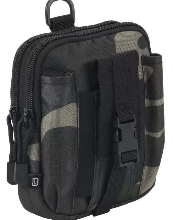 Функционална мини чанта в камуфлажен цвят Molle darkcamo, Чанти и Раници - Hoodstyle.bg