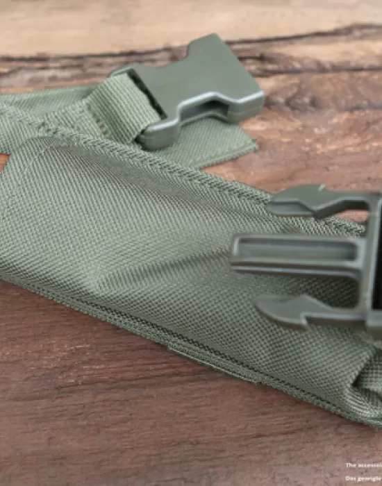 Мултифункционален калъф в цвят маслина Brandit Molle, Чанти и Раници - Hoodstyle.bg