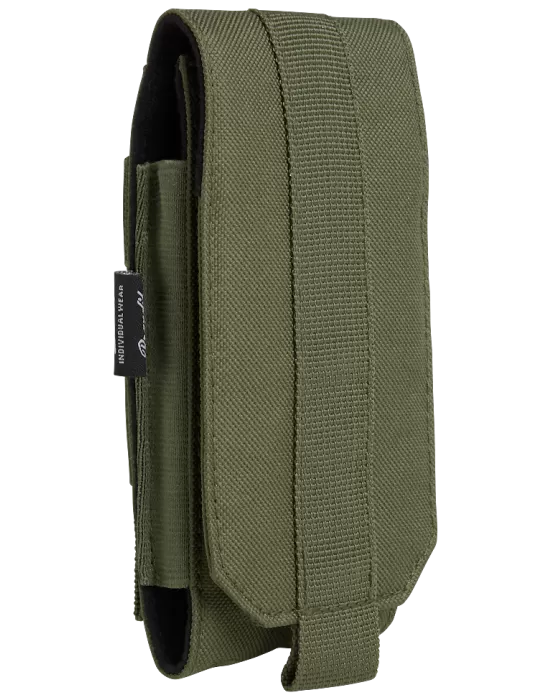 Калъф за телефон в цвят маслина Molle Large, Чанти и Раници - Hoodstyle.bg