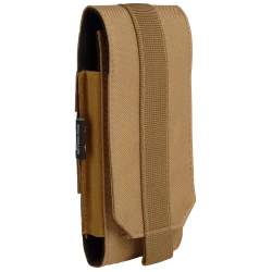 Калъф за телефон в цвят камел Molle Large