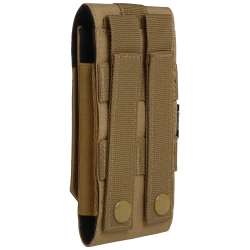 Калъф за телефон в цвят камел Molle Large