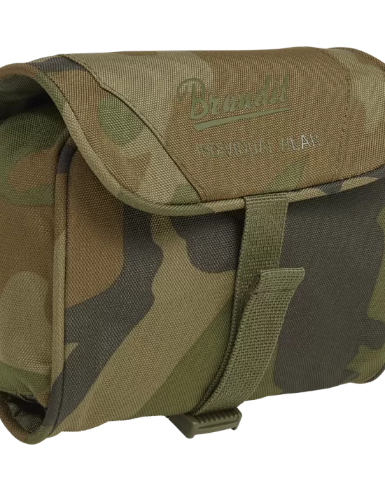 Практичен несесер в камуфлаж Brandit Toiletry Medium woodland, Чанти - Hoodstyle.bg