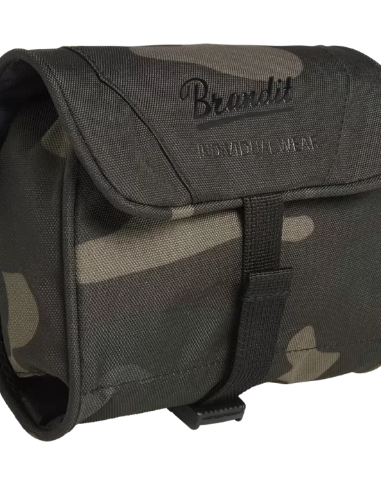 Практичен несесер в тъмен камуфлаж Brandit Toiletry Medium, Чанти - Hoodstyle.bg