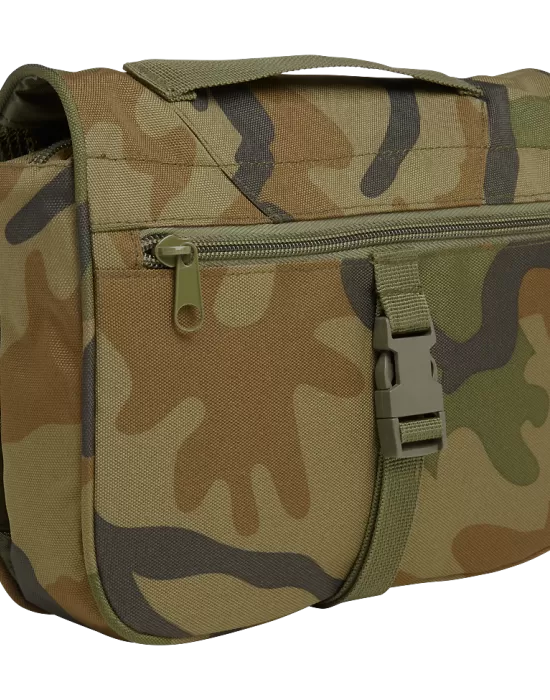 Практичен несесер в камуфлажен цвят Brandit Toiletry woodland, Чанти - Hoodstyle.bg