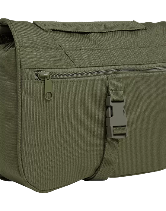 Практичен несесер в тъмнозелен цвят Brandit Toiletry, Чанти - Hoodstyle.bg